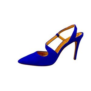 NWOTJessica Simpson  blue suede shoes